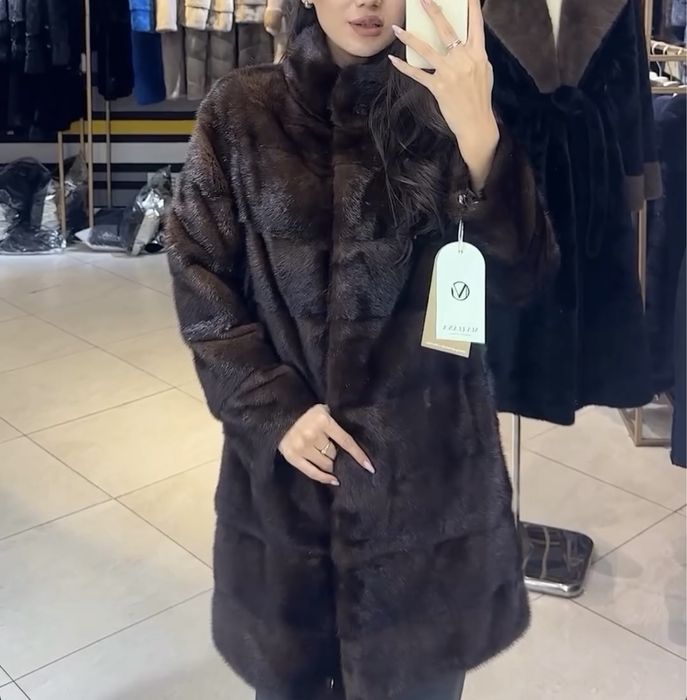 Норковая шуба новая