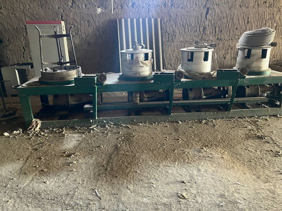 Симга ишлов бериш ва чузиш ва мих ишлаб чикариш ускуналар