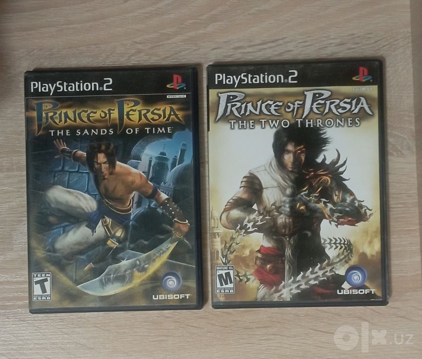 Игры диск для  sony playstation 2  б/у. 2 шт