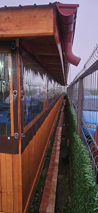 Inchideri terase, foisoare si balcoane cu folie de 0.8 mm