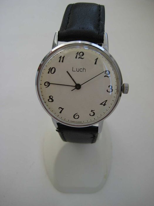 Ceas barbatesc extraplat, LUCH (POLJOT) 23 rubine,Made in USSR.