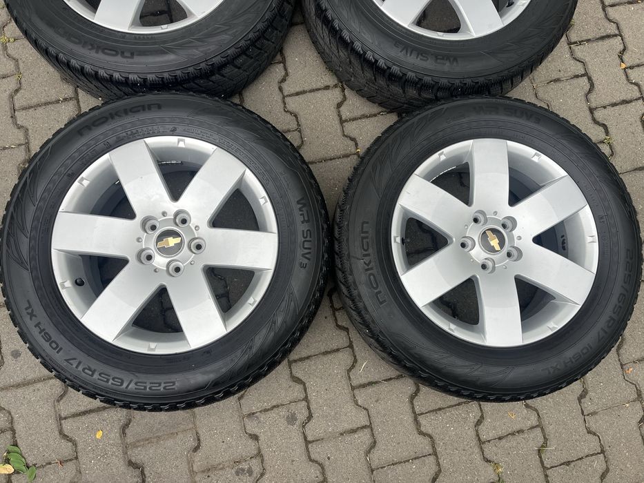 Jante 5x115mm, anvelope 225/65 R17, Chevrolet Captiva, Opel Antara