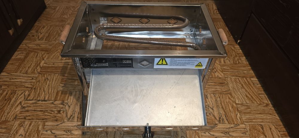 Газово барбекю с волканоични камани.