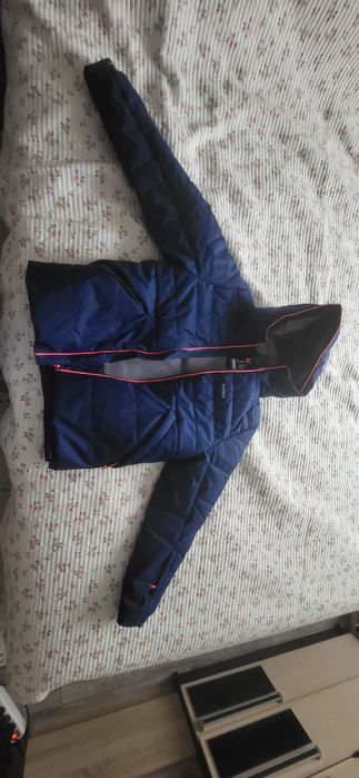 Куртка декатлон для девочек зимняя 146см