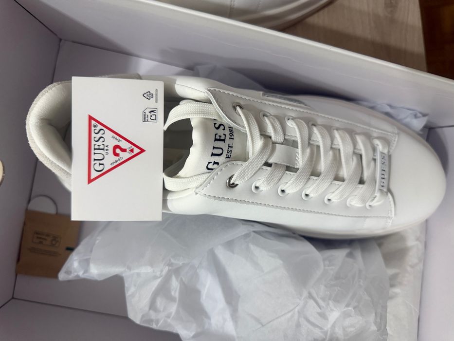 Чисто нови - Guess Elba Men's Leather Sneakers 43 номер