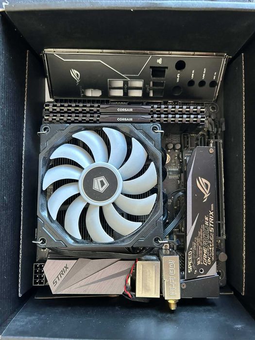 Placa de baza ITX ROG STRIX X470-I + RYZEN 7 5700G + 32 GB RAM 3200 Mhz DDR4 - High End AM4 - APU