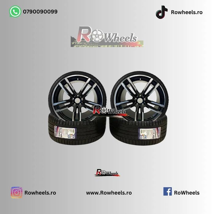Jante BMW20 R20 Model M X5.0d X5 X6 F15 F16 E70 E71 glos black anvelope vara/iarna 275-40-20-315-35-20