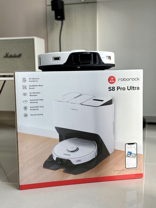 Roborock S8 Pro Ultra Robot - максимальная автоматизация уборки