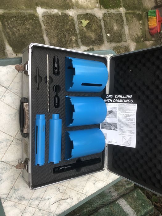 Комплект боркорони за тухла и бетон NORTON