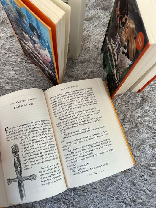 Scoala pentru Bine si Rau volumele 1, 2 si 3, hardcover