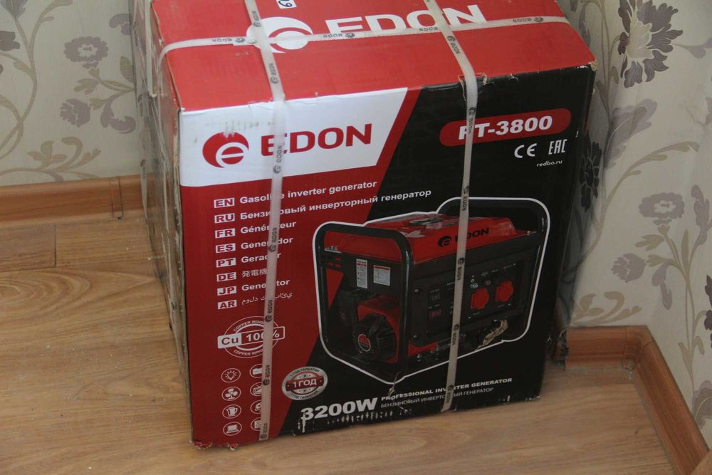 Генератор инверторный EDON PT-3800