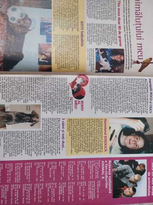 Revista vintahe Cool Girl Romania nr 6 / 2001