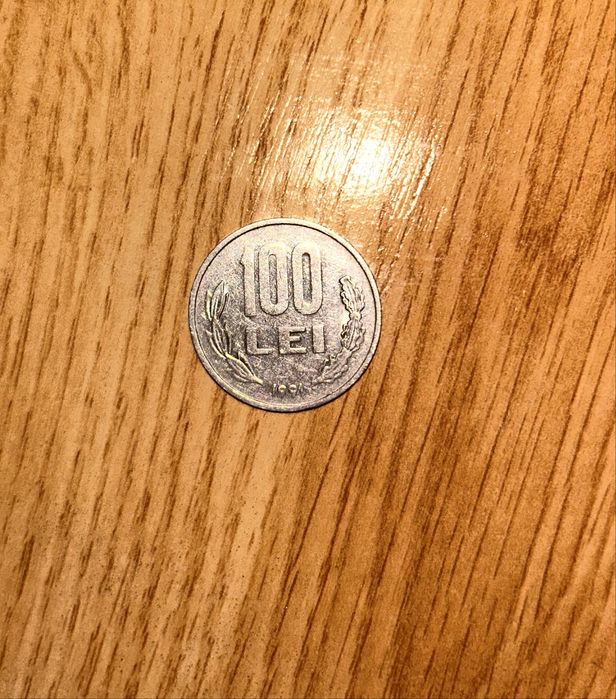 Vând urgent monedă 100 LEI din 1991