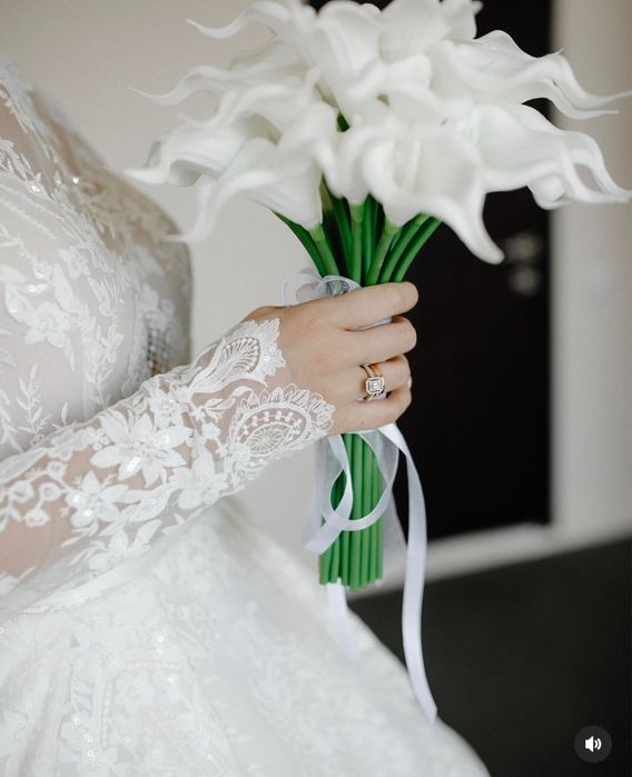 Свадебное платье - кружевное