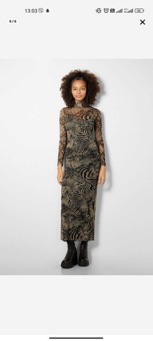 Дълга рокля Bershka