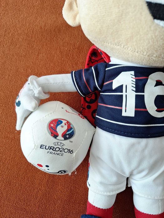 Mascota Franței UEFA Euro 2016 Super Victor Jucărie de pluș autentica