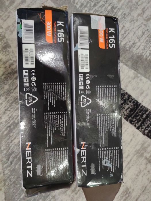 Difuzoare hertz k165 uno