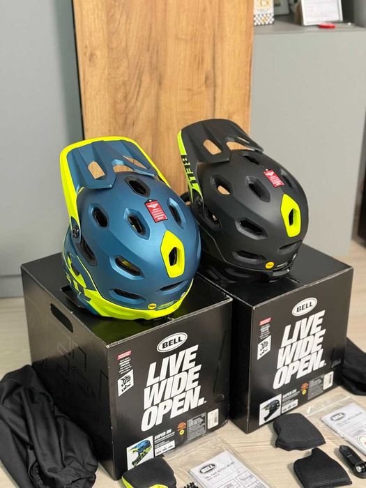 Casca modulara Bell Super DH downhill, mountain bike, MIPS