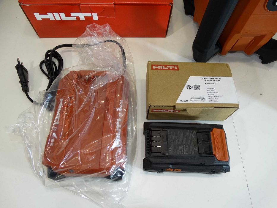 НОВО - Hilti PR 4 - 22 / Nuron - Хоризонтален ротационен лазер