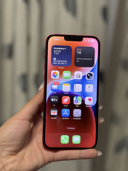 Apple iPhone 14 Plus red 128GB impecabil