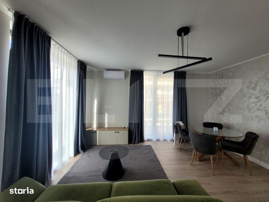 Apartament cu 2 camere, parcare, bloc premium, zona Grigorescu