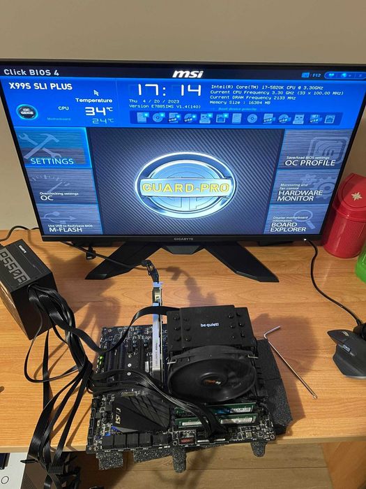 Дъно Дънна платка MSI X99S SLI PLUS 2011-3 X99 до 128GB DDR4