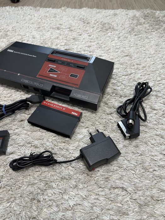 Sega master system power base + 2 controller + joc