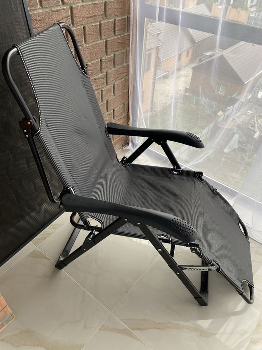 Шезлонг раскладушка