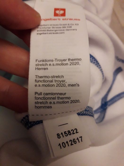 Bluza Engelbert Strauss thermo stretch Motion 2020 Fiber Twin 2-3XL