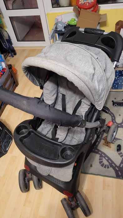 Детска количка Wunderkid Star, Реверсивна дръжка, Калъф за крачета