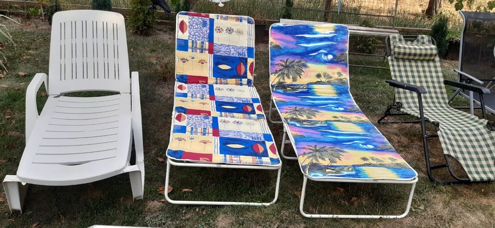 Șezlong Pliabil, mai multe modele