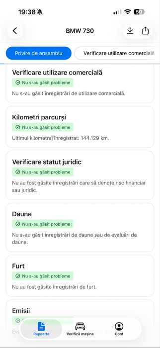 Bmw Seria 7  730LD Bussines 4 locuri