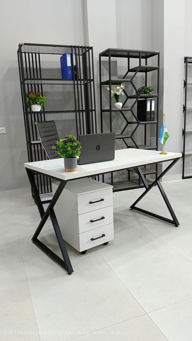 Офисный комютерный стол в расрочку/ kompyuter ish stol parta  nasiya