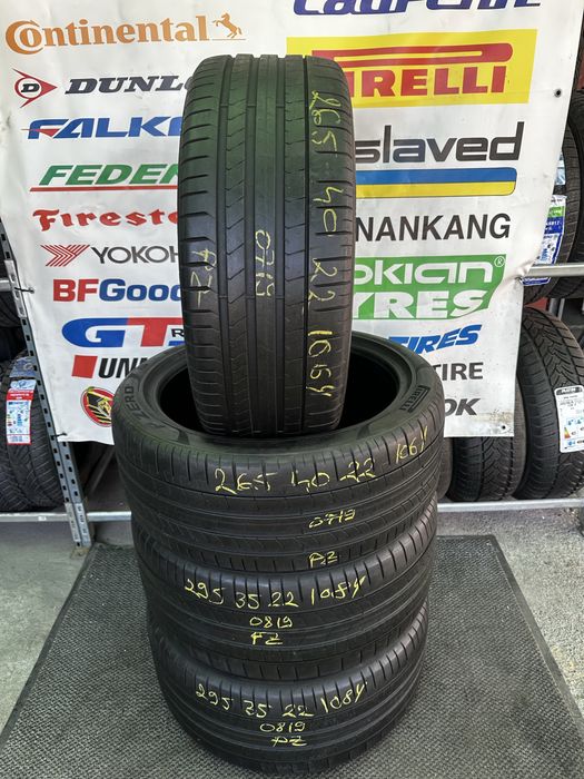 Set complet 265/40 R22 106Y XL JLR | 295/35 R22 108Y XL JO - Pirelli PZeroOferta
