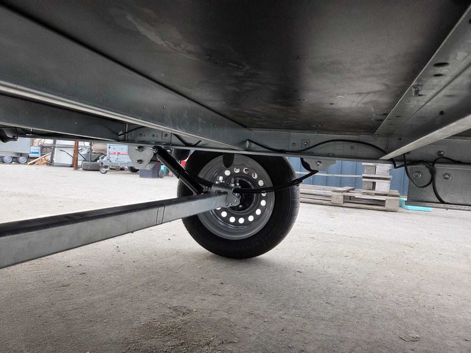 Remorca Faro Tractus Flex cu Foi de Arc si Amortizor 236x125cm TOP !