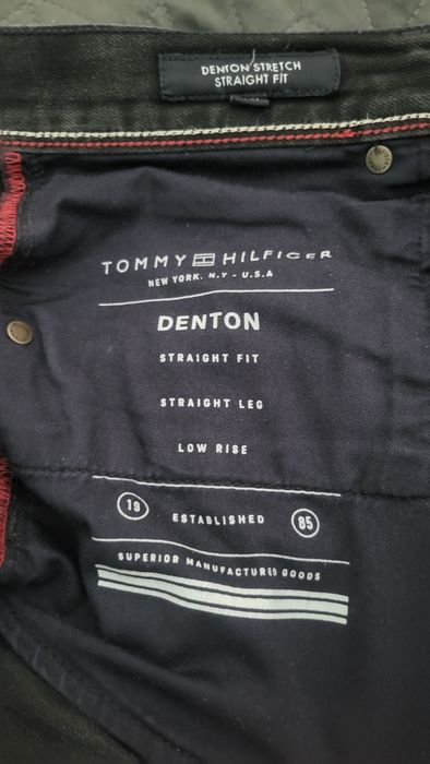 Blugi Tommy Hilfiger Denton W30/L30 Negri Stretch