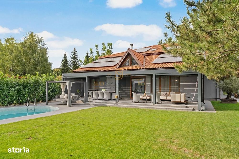 Vila premium 6 camere, ultrafinisata, cu piscină|Pipera-Iancu Nicolae
