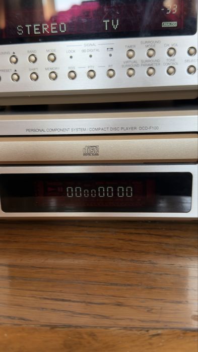 Стерео ресийвър Denon и CD Denon