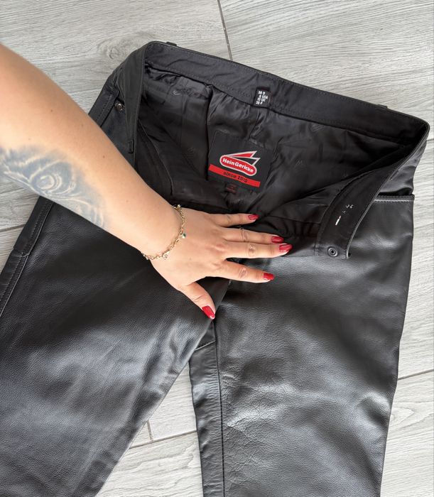Pantaloni moto piele hein gericke