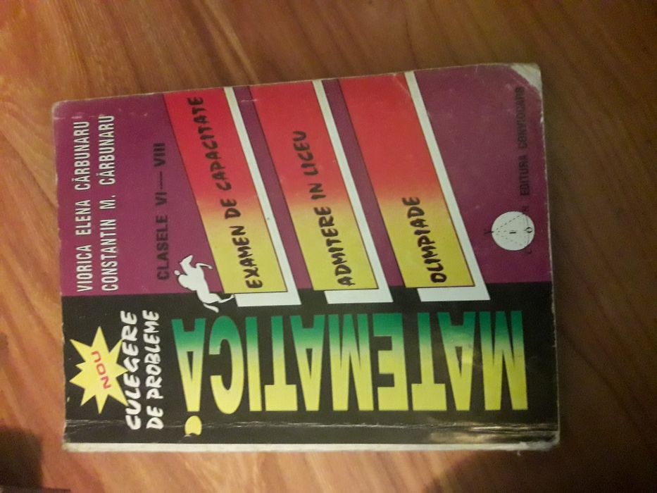 Culegeri matematica