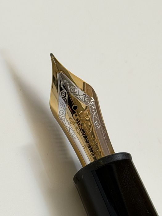 Montblanc Meisterstück No. 149, peniță F din aur 18K, nou, set complet, certificat, 2007