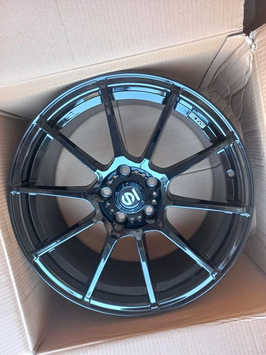 18 5х112 Sparco Gara Gloss Black Audi Vw Mercedes Seat Škoda 8j et45