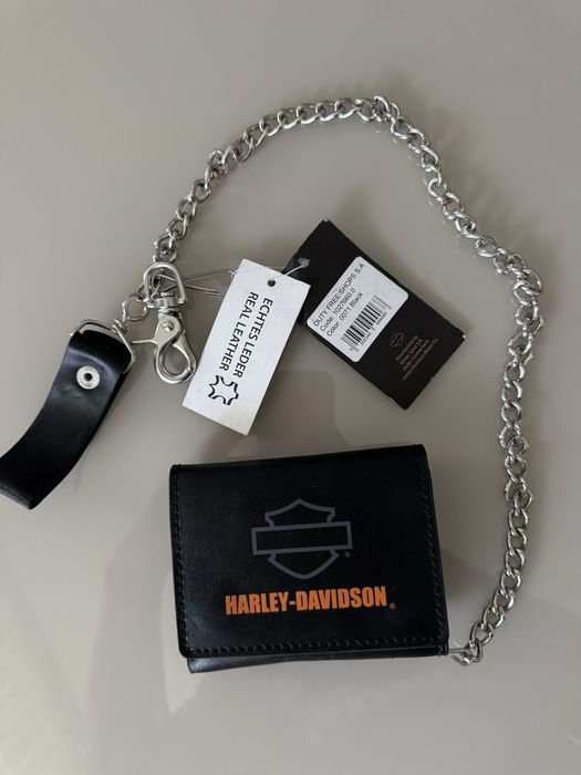 Портмоне Harley-Davidson с верига – ЧИСТО НОВО с етикети!