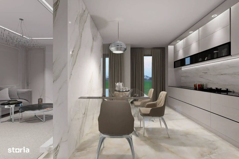 2 camere cu terasa 46mp - Predare Martie - CITY NORD