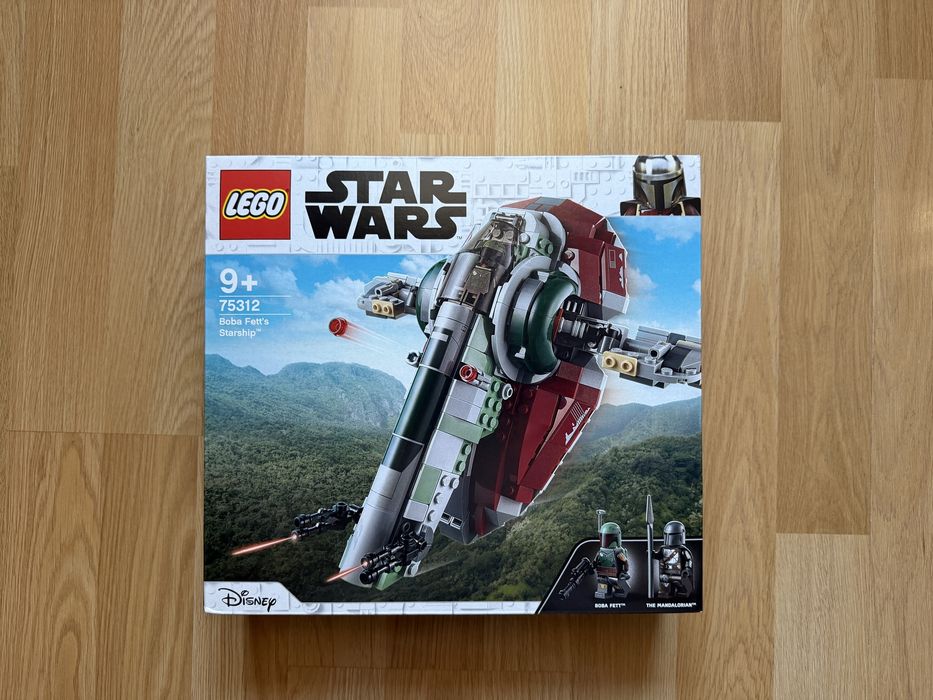 LEGO Star Wars 75312 Boba Fett Starship. Original, sigilat.