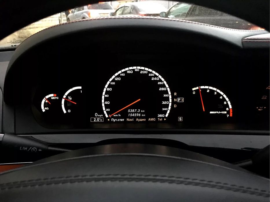 Щиток прибора Мерседес 221