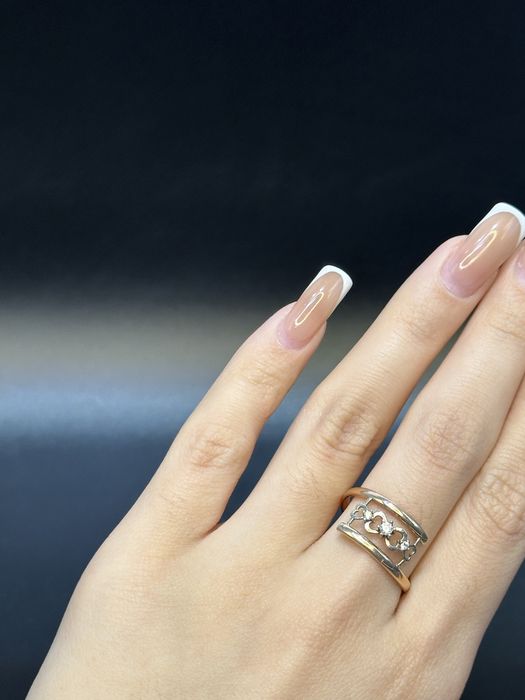 Золото 585  Кольцо Масса: 1,25