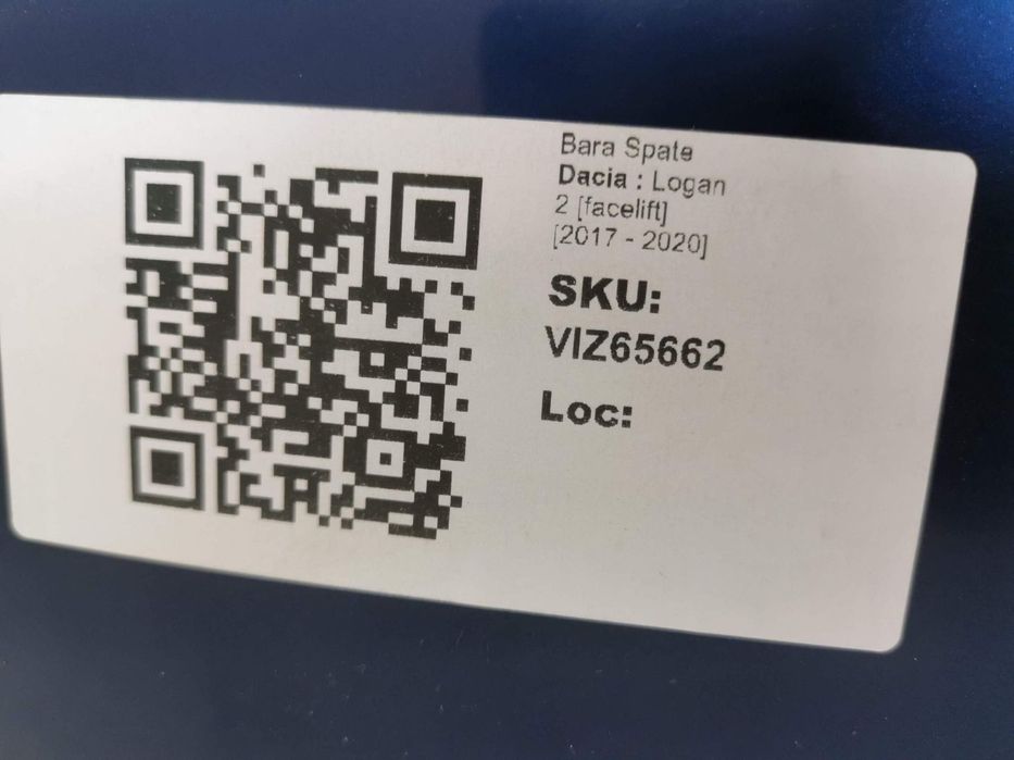 Bara Spate Dacia  Logan 2 [facelift] 2017 2018 2019 2020 Originala In