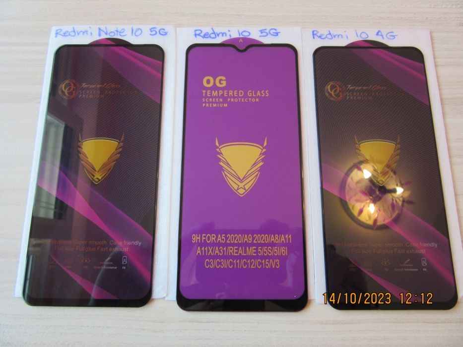 Xiaomi Redmi 10 / Note 10 / Pro / 10S / OG Premium Стъклен протектор
