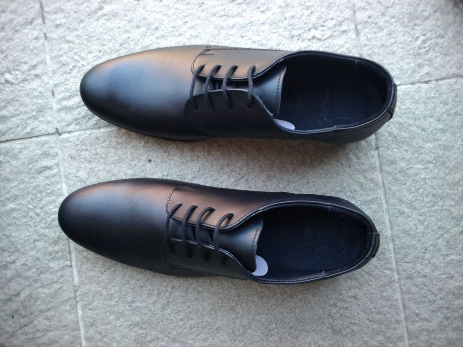 Мъжки летни кожени обувки